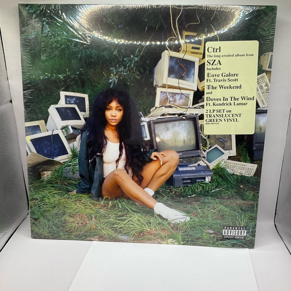 SZA (2) - Ctrl  2XLP Green Vinyl Gatefold! NEW & Sealed